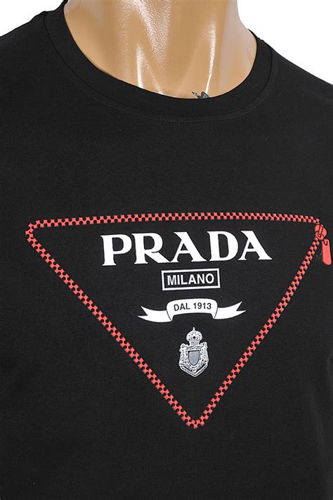 prada milano t shirt price|Prada t shirt men's sale.